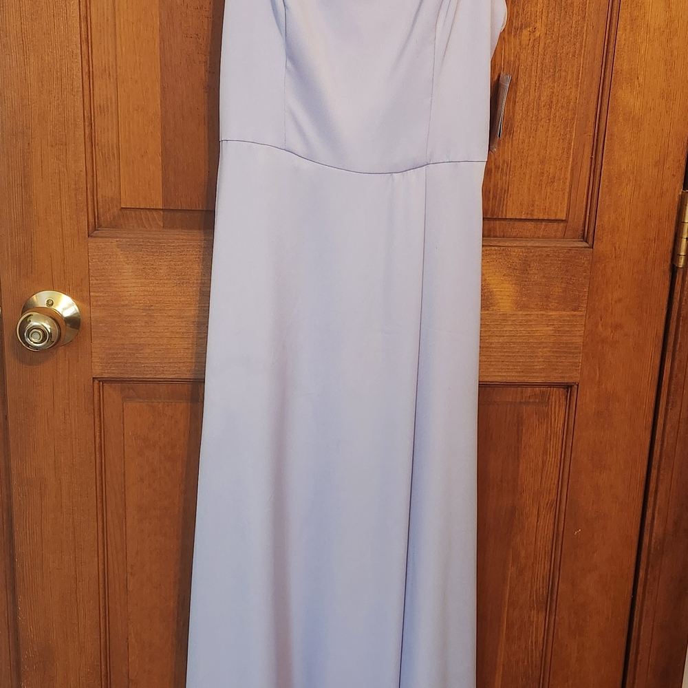 Iris Strapless Lavender Dress